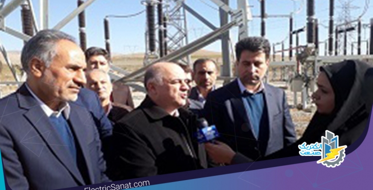 حائری از پست صادر کننده ی برق به عراق بازدید کرد
