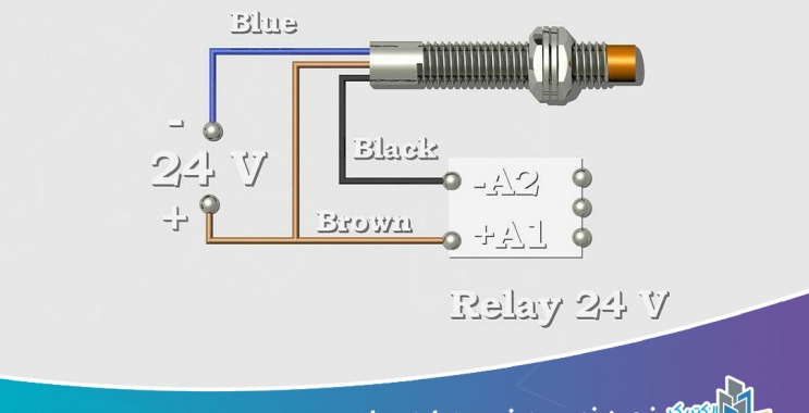 نحوه نصب سنسور سه سیمه